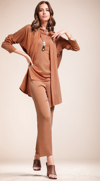 Dames 3-delige Set Elegante Stijl - Mode Vibes
