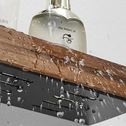 Houten Badkamerplank Massief Warme Look
