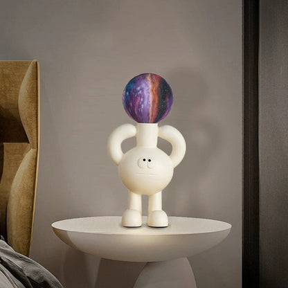 Tafellamp Glazen Bol Modern Speels Design