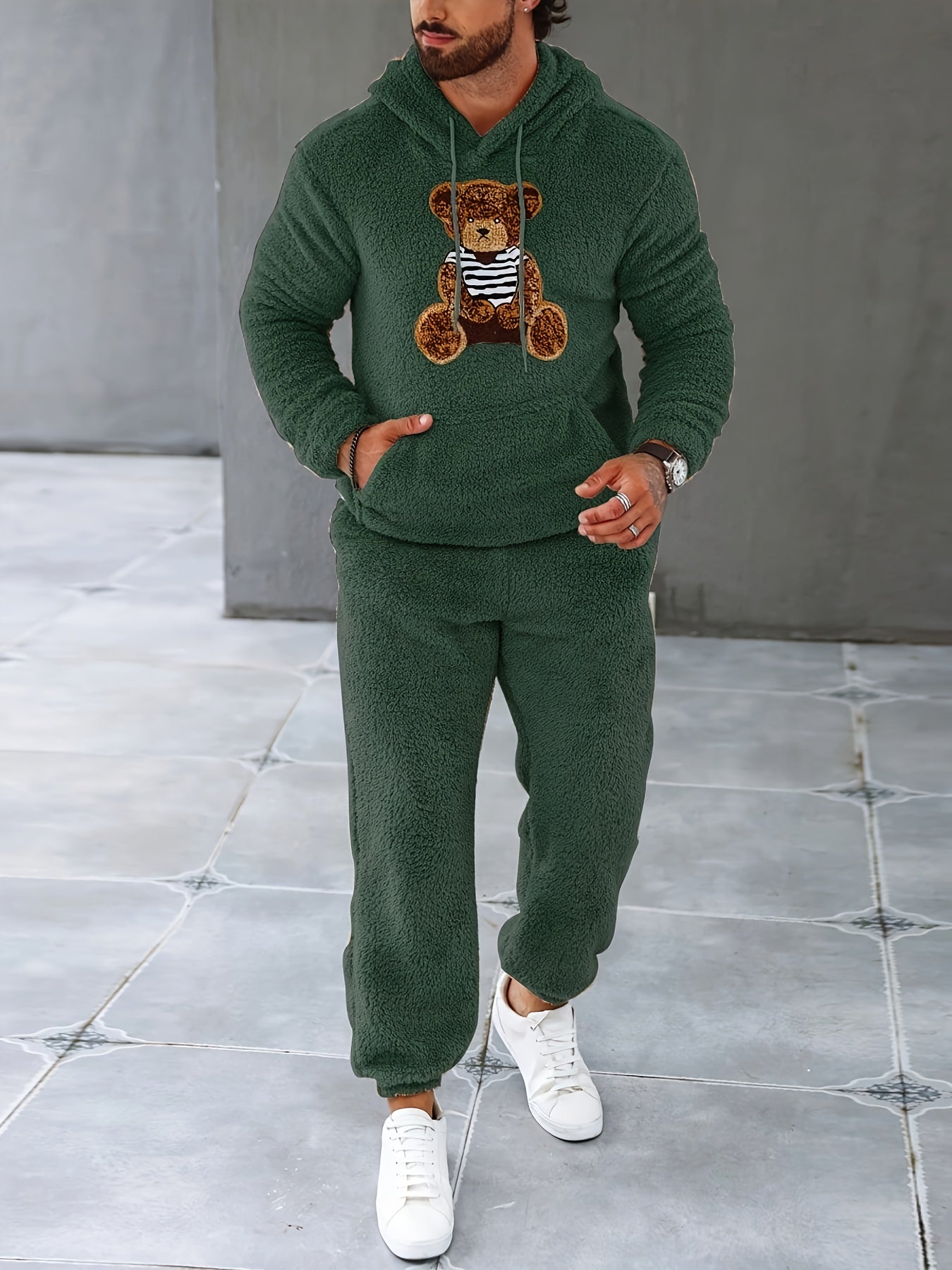 Fleece Outfitset Tweedelig Zacht voor Kinderen