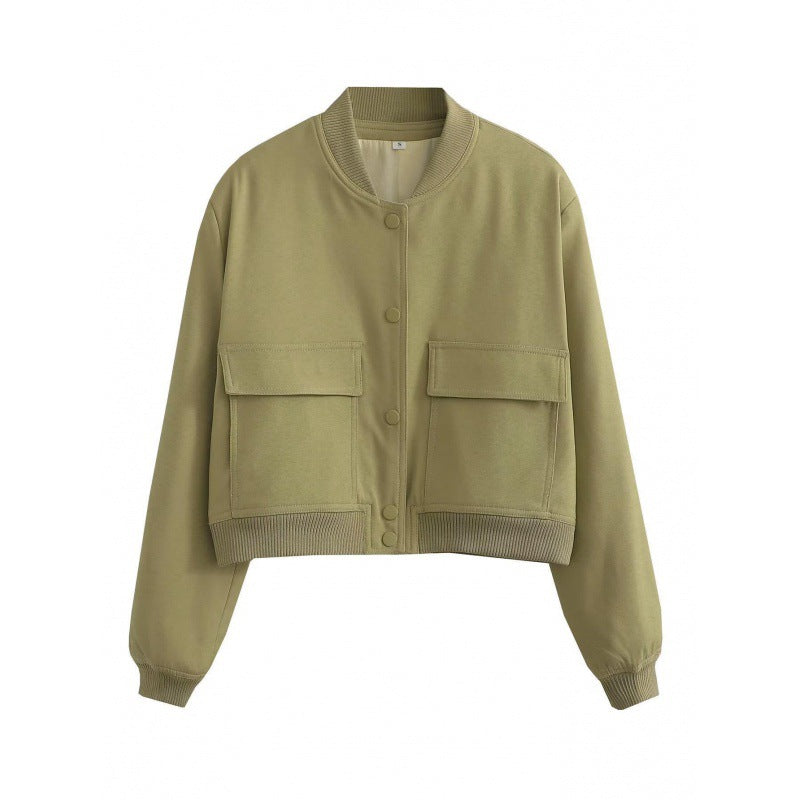 Dames Bomberjas Elegante Stedelijke Stijl