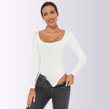 Dames Bodysuit Lange Mouwen Comfortabel Corrigerend