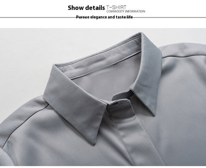 Dames Blouse Elegante Stijlvolle Korte Mouw