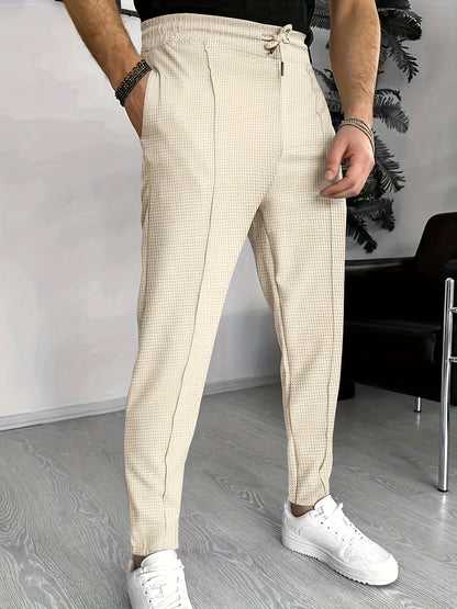 Heren Chino Broek Slim Fit Kwaliteit Stof