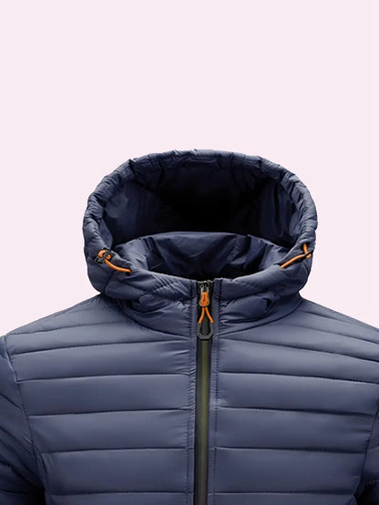 Dames Pufferjas Met Capuchon Warm en Waterdicht