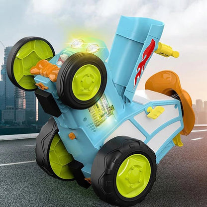 Stuntauto met Licht en Muziek voor Kinderen