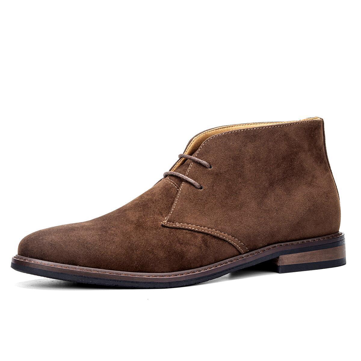 Heren Chukka Laarzen Bruin Leer Elegant
