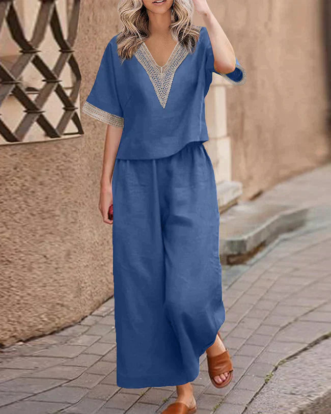 Elegante 2-delig Set Scarlett Jurk