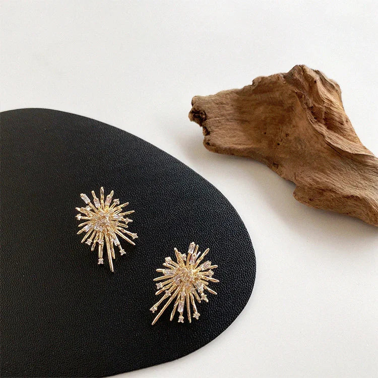 Gouden Oorbellen met Zirkonia Steentjes Livia
