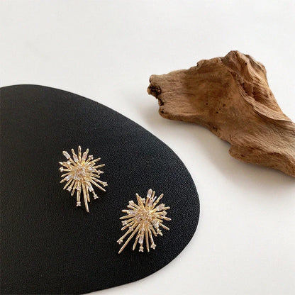 Gouden Oorbellen met Zirkonia Steentjes Livia