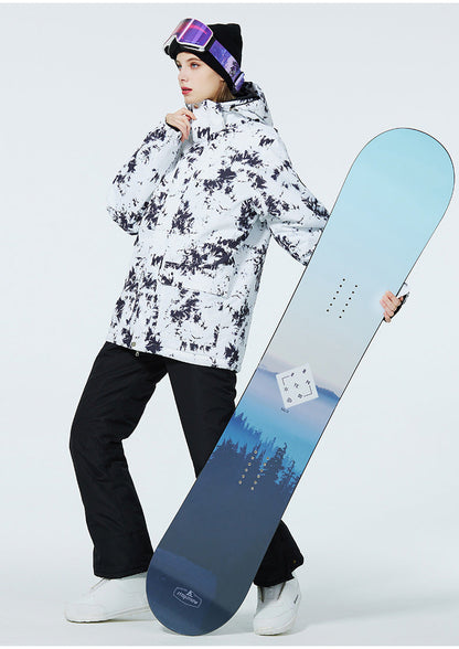 Dames Ski Overall Set Waterdicht Warm Trendy