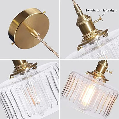 Kristallen Hanglamp Vintage Stijl Harrison