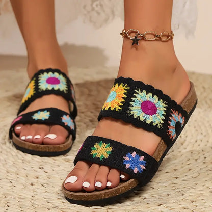 Dames Slippers Zomer Platte Comfortabele Sandalen