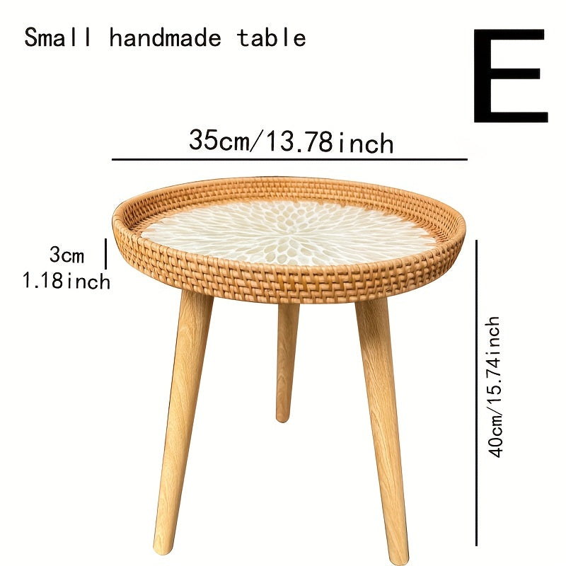 Rotan Bijzettafel Scandinavisch Design Elin