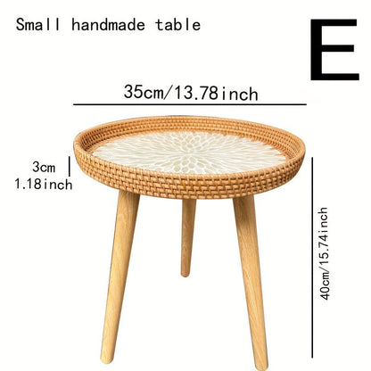 Rotan Bijzettafel Scandinavisch Design Elin