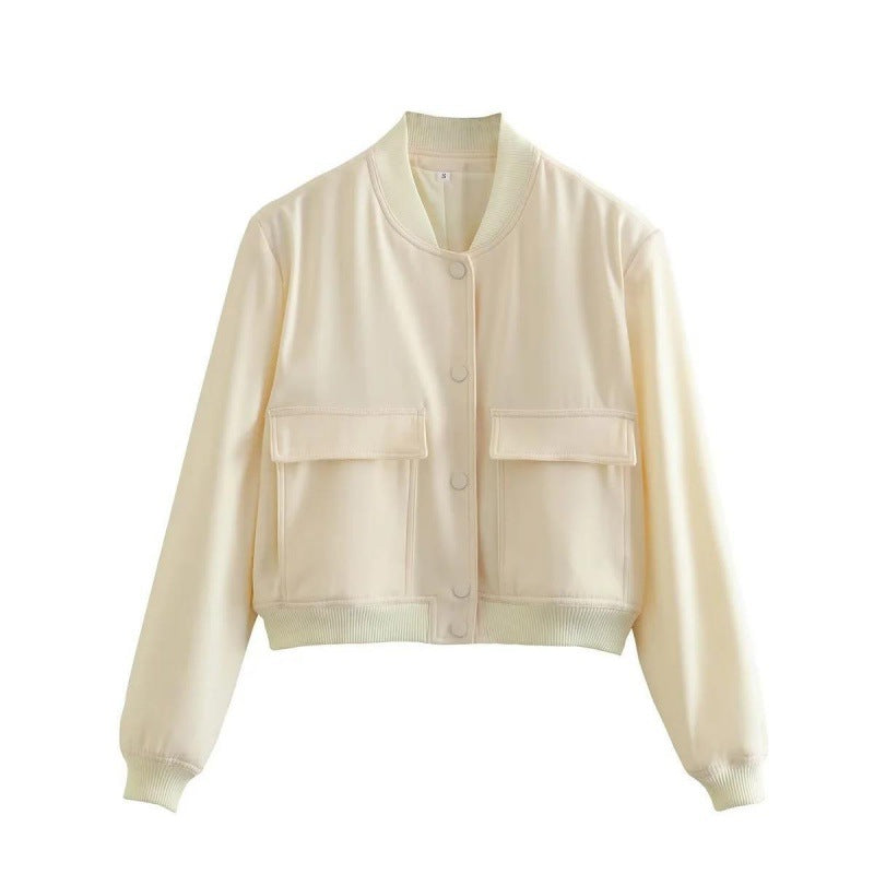Dames Bomberjas Elegante Stedelijke Stijl