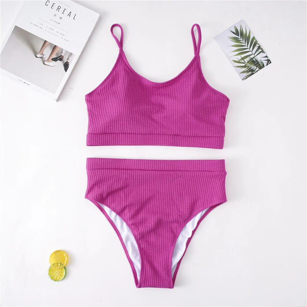 Plus-Size Bikini Stoer en Veelzijdig voor Vrouw