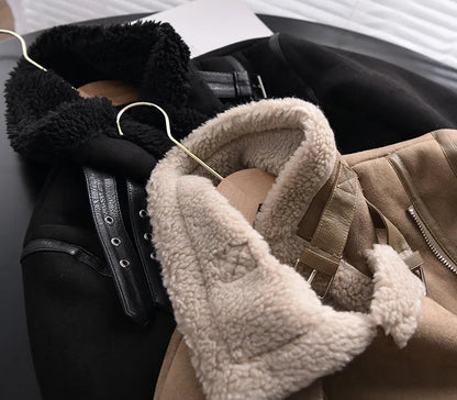 Suède Winterjas Warm en Stijlvol Nova Design