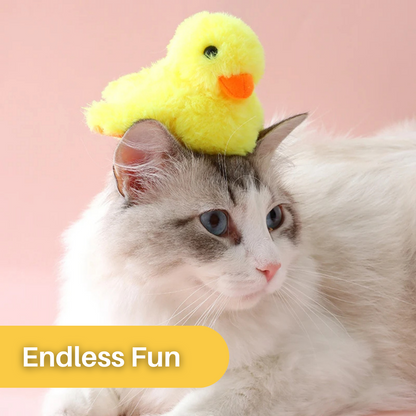 Kattenspeelgoed Flappende Eend Speeltje voor Katten