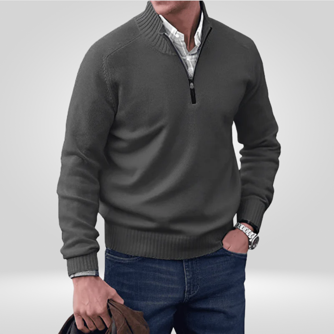 Heren Pullover met Rits – Stijlvol en Comfortabel Design wordt: 
Heren Pullover Ritsvest Warm en Comfortabel