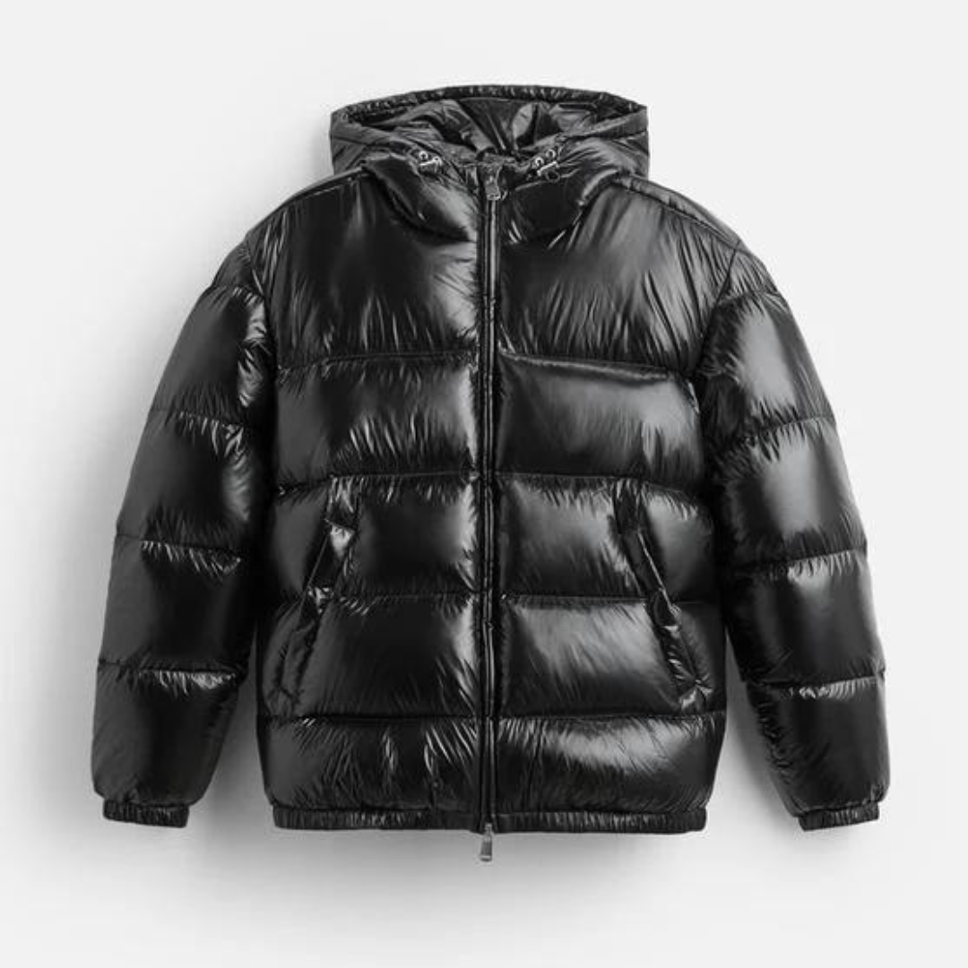 Johan™ Oversized Gewatteerde Heren Pufferjas