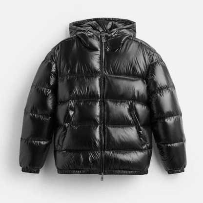 Johan™ Oversized Gewatteerde Heren Pufferjas