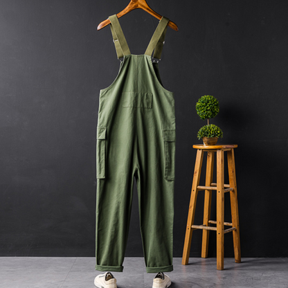 Relaxed Fit Tuinbroek Comfortabel Zomerse Stijl