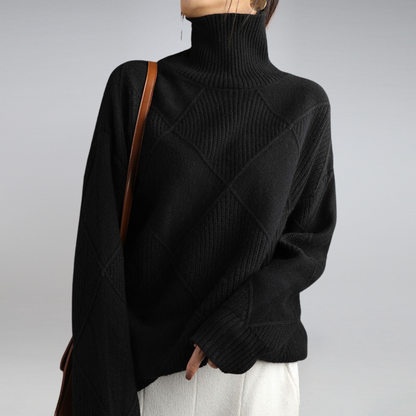 Elena | maglione con dolcevita