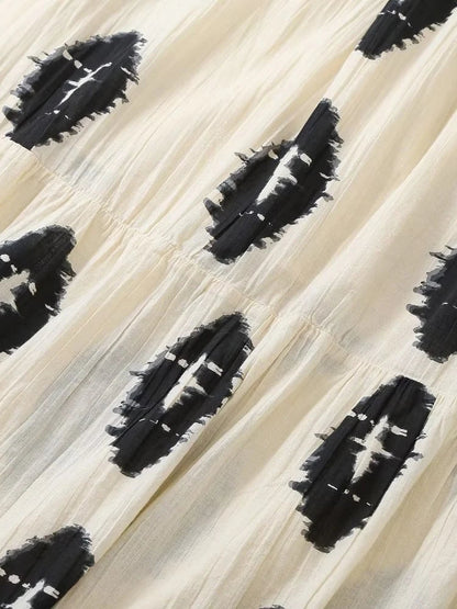 Zomerjurk Asymmetrisch Mode Jurk Voor Vrouw Zomer Stijlvol