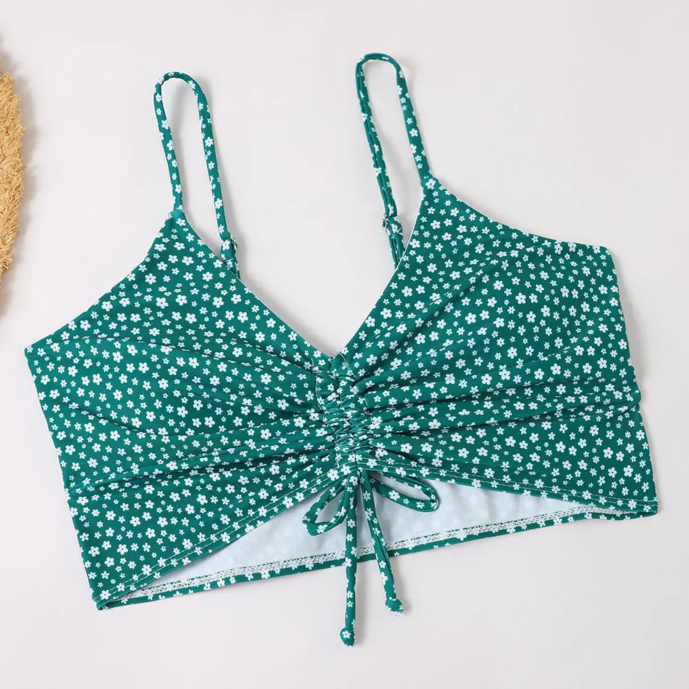 Flower Power Bikini Bloemendesign Trendy damesbadmode