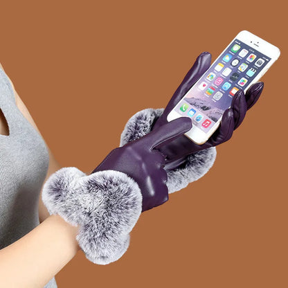 Leren Handschoenen PU Zacht en Warm