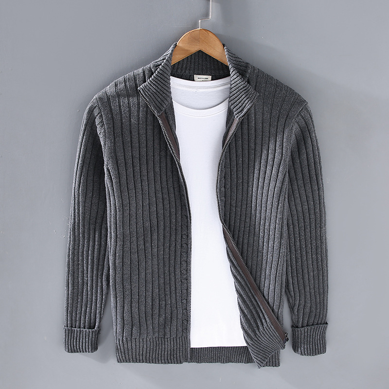 Premium Heren Gebreid Vest van Katoen – Comfort & Klasse