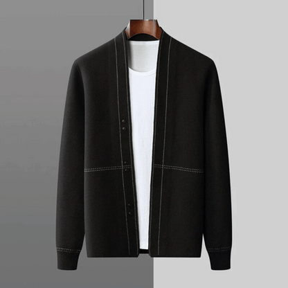 Luca | Comodo cardigan in lana
