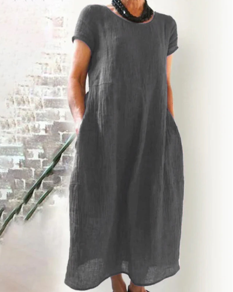 Losse Jurk met Comfy Pasvorm voor Vrouw