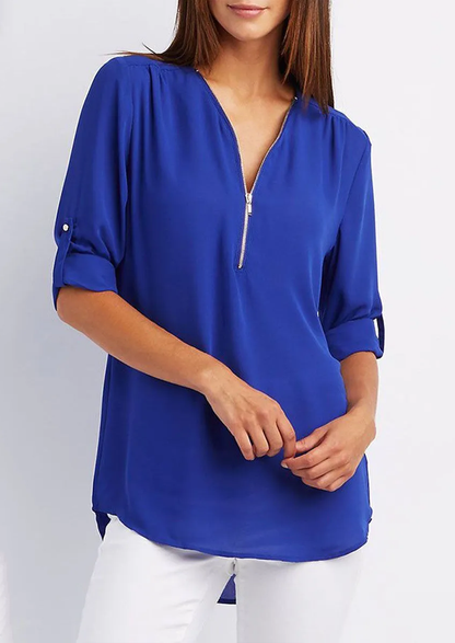 Variant image for Kassidy Blusa Elegante Donna – Cerniera, Poliestere e Spandex-41