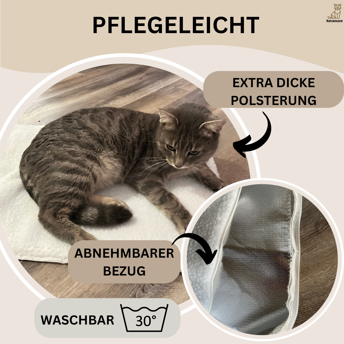 Kattenmat Zelfverwarmend Warm met Thermostaat