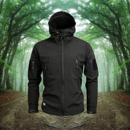 Waterdichte Heren Outdoor Jas – Winddicht & Functioneel met Antidiefstaltassen