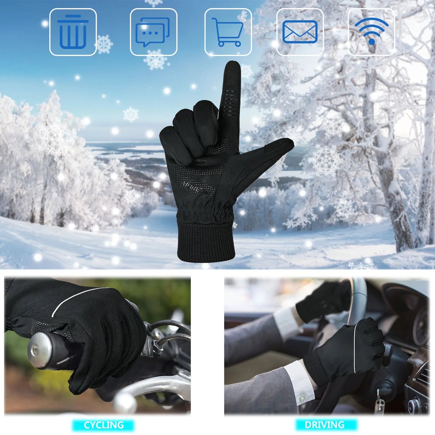 Thermische Handschoenen SportyTech Winddicht Warm
