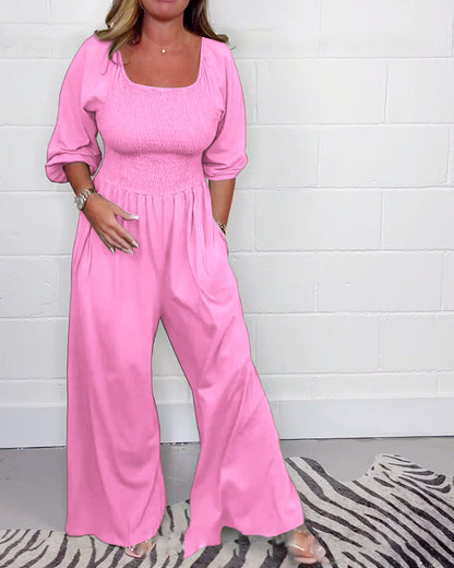 Blair Tijdloze Katoenen Jumpsuit
