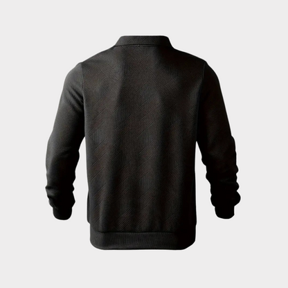 Premium Quarter Zip Trui Heren Sportief