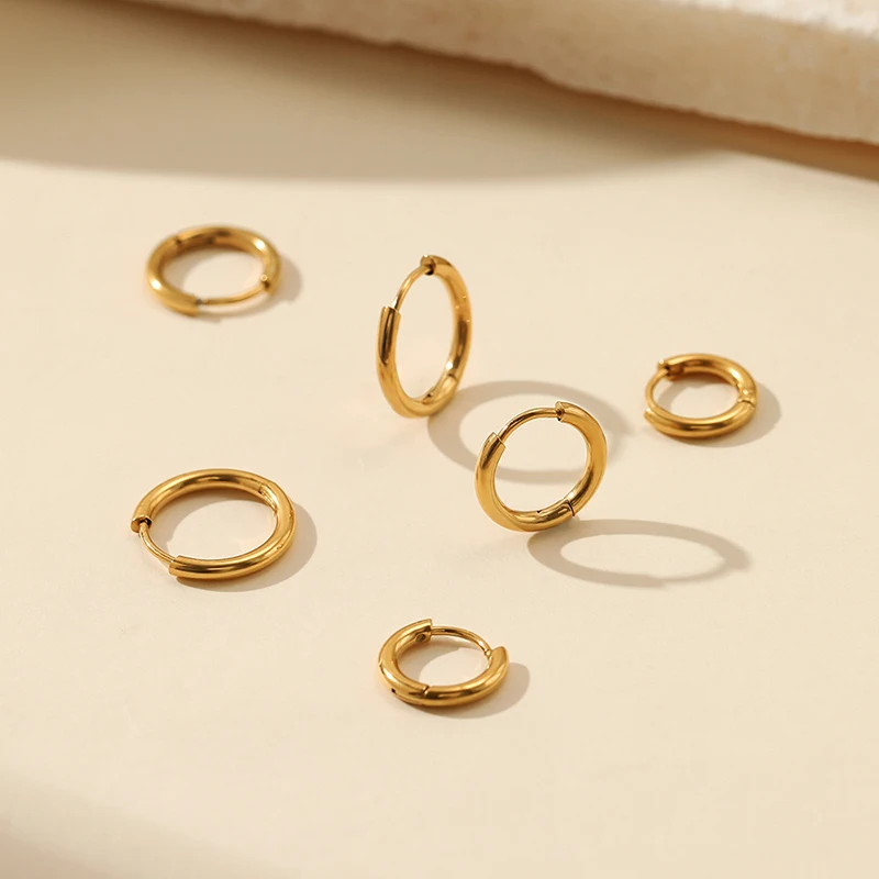 Elegante Hoepel Oorbellen Zilver Sophia