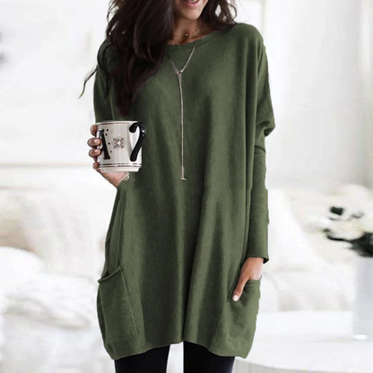 Dames Tuniek Lange Mouwen Casual Stijl Celina