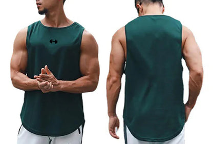 Fitness Tanktop Ademend Sneldrogend voor Mannen