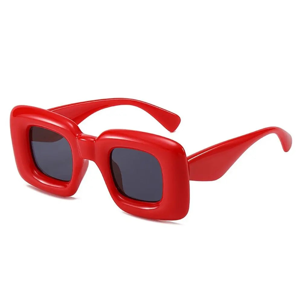 Vierkante Zonnebril Retro Design voor Dames