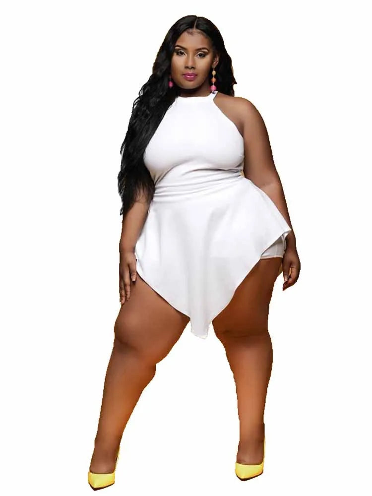 Plus Size Jumpsuit Aletta Zomerse Trendy Outfit