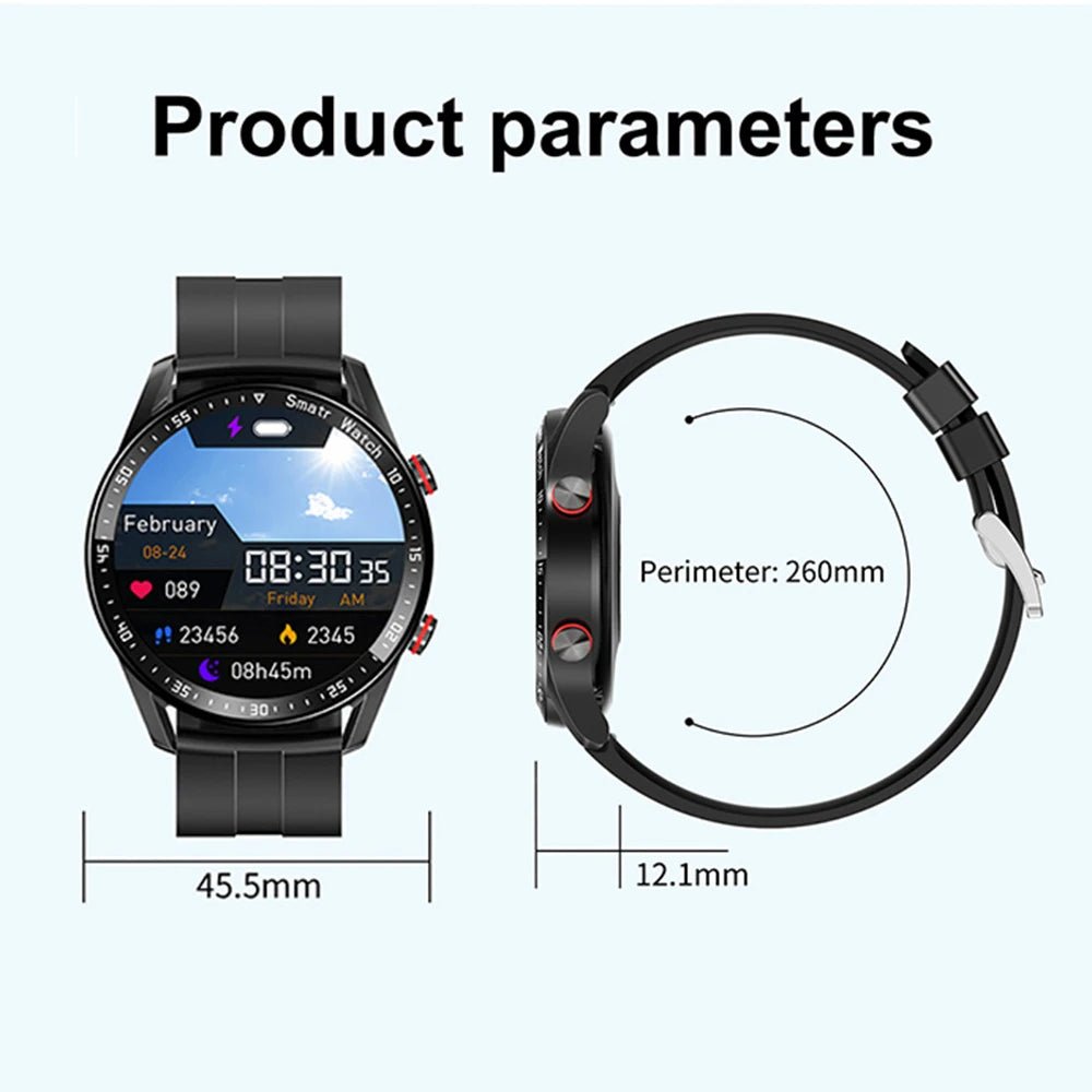Glucose Horloge met Gezondheidsmonitor en Bloedsuikermeting