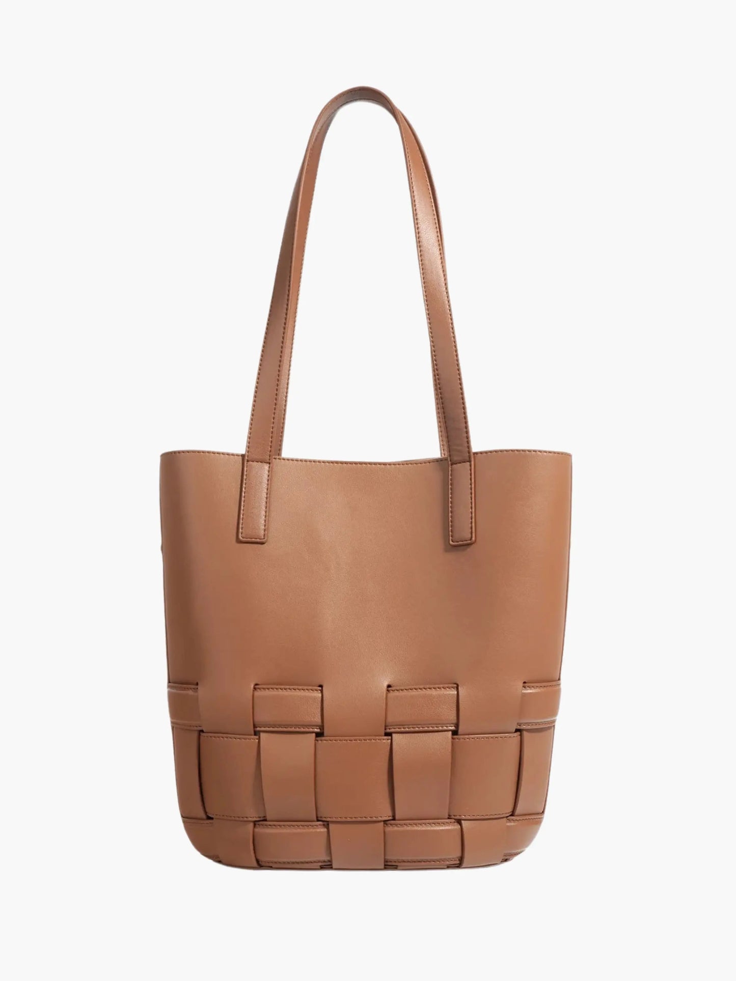 Leren Tas Gevlochten Design voor Dames