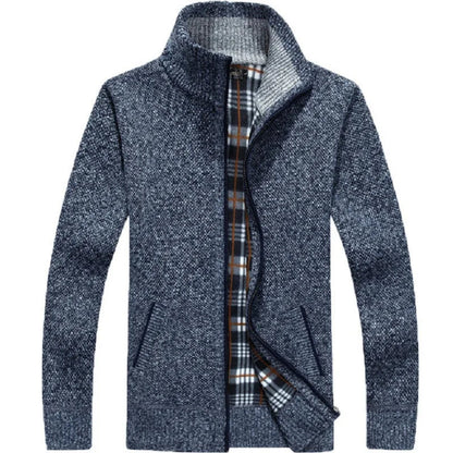 Oversized Wintervest met Rits Zwart Modieus Design