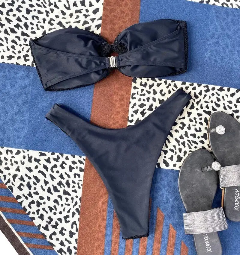 Strapless Bikini Trendy Zomer Badmode