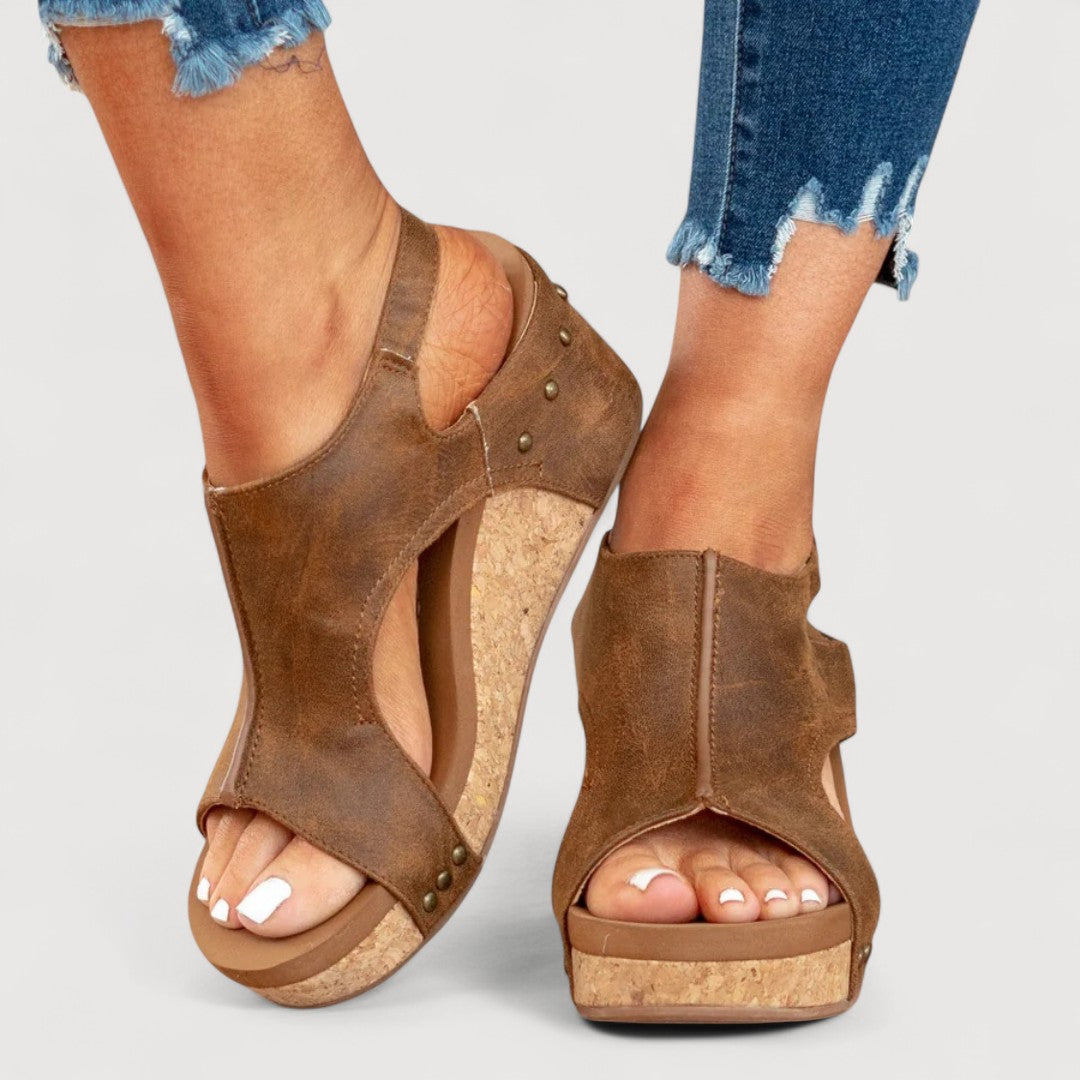 Dames Sleehak Sandalen Elegante Pasvorm